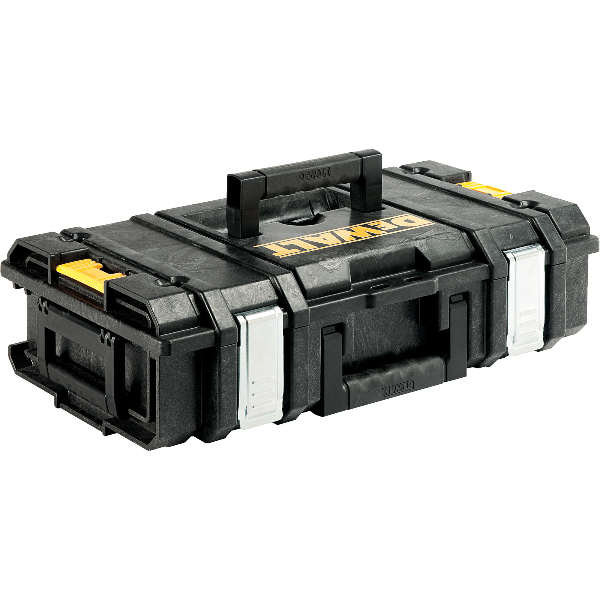 DEWALT DS150 ToughSystem Storage Box, 21 3/4in.W x 13 1/8in.D x 6 1/8in.H, Model# DWST08201